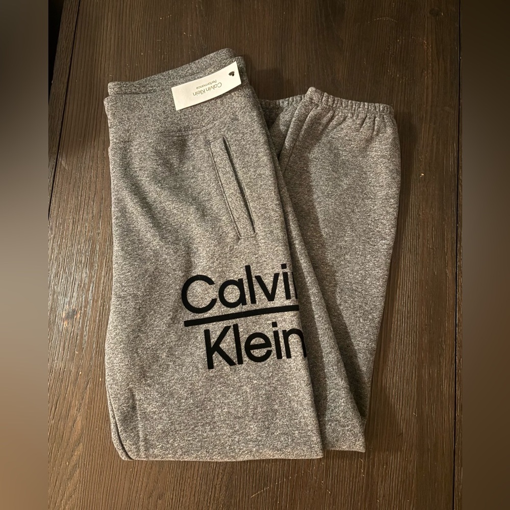 NEW Calvin Klein Gray Joggers